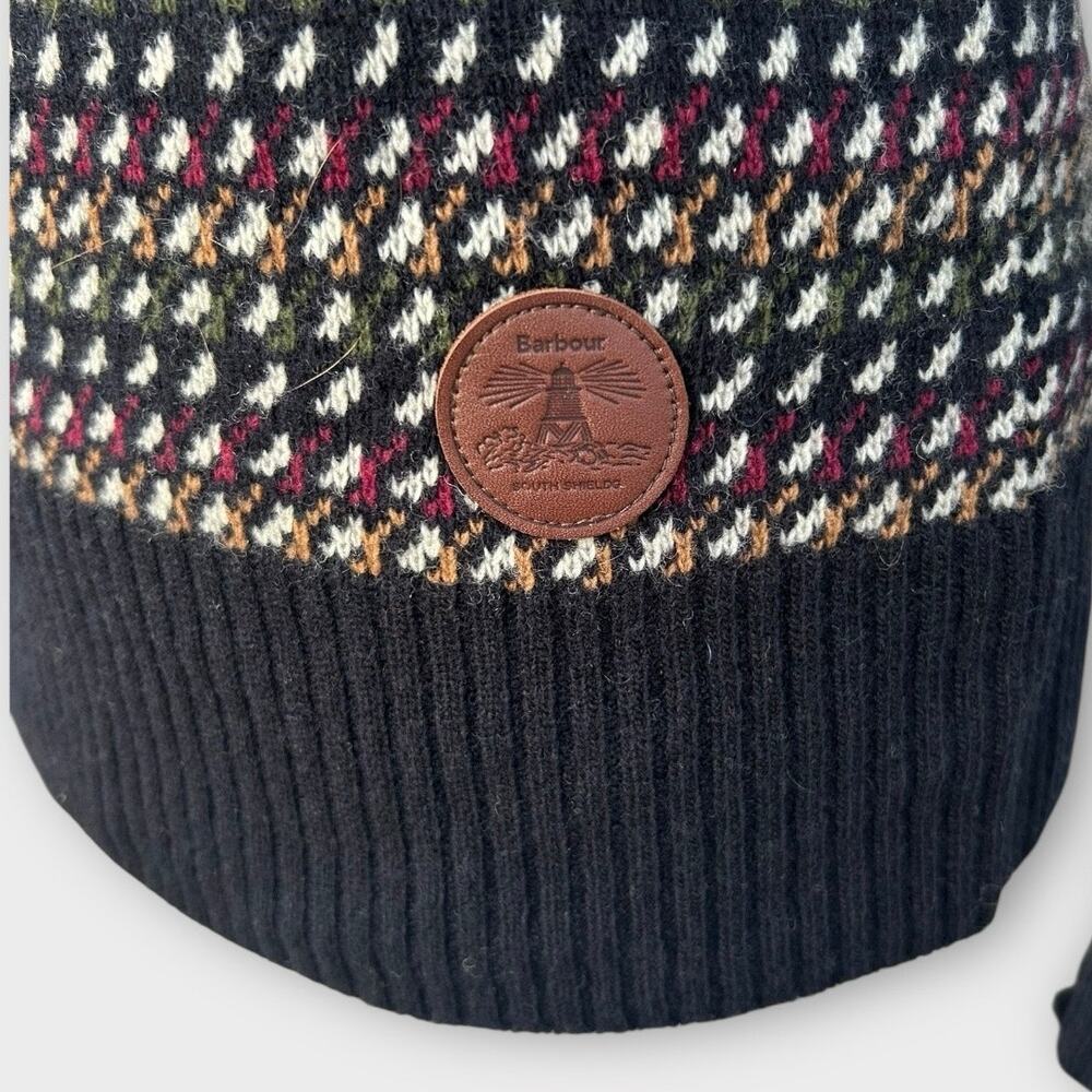 Barbour 100% Lambswool Sweater Women's Size 10 Cozycore Preppy Quiet Luxury - Picture 7 of 11